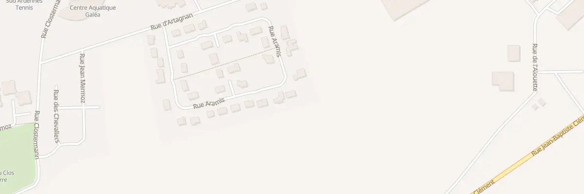 Plan du 29 Rue Aramis à Rethel