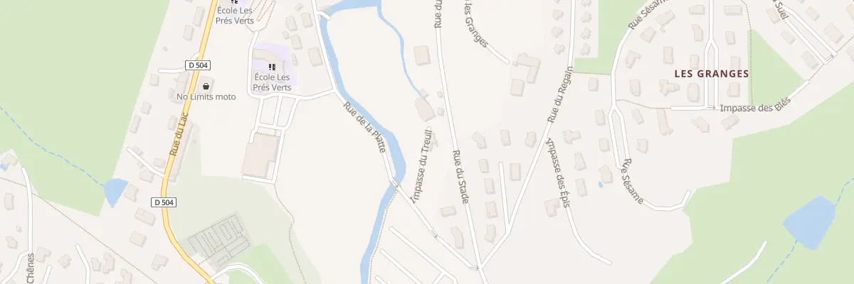 Plan du 5289 Rue du Stade à Cublize