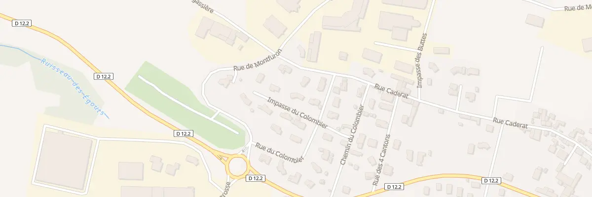 Plan du 3 Imp du Colombier à Chazelles-sur-Lyon