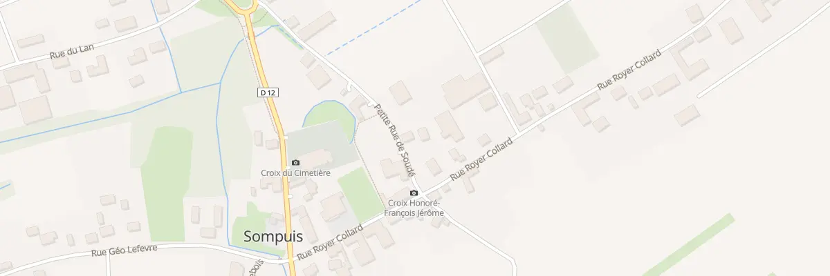 Plan du 15 Ptr Petite Rue de Soude à Sompuis