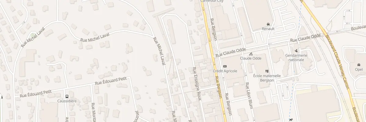 Plan du 36 Rue Jean Itard à Saint-Étienne