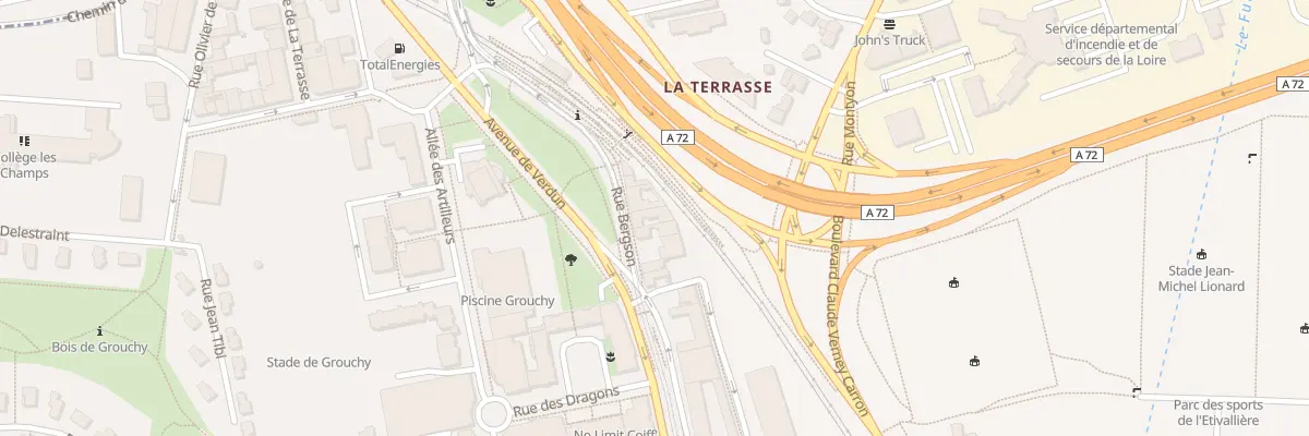 Plan du 148 Rue Bergson à Saint-Étienne