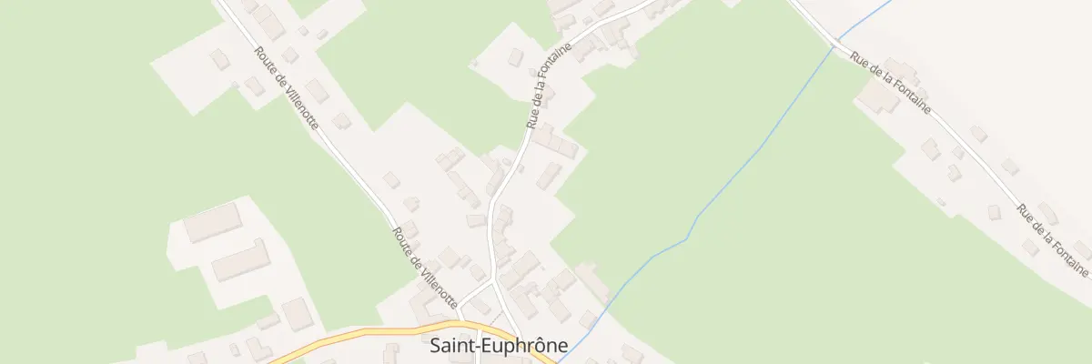 Plan du 10 Rue de la Fontaine à Saint-Euphrône
