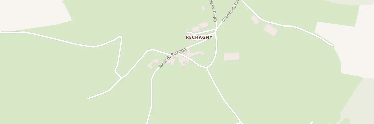Plan du 5062A Rechagny Ouest aux Sauvages