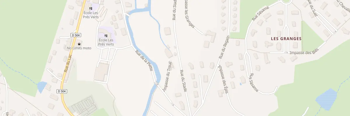 Plan du 5489 Rue du Stade à Cublize
