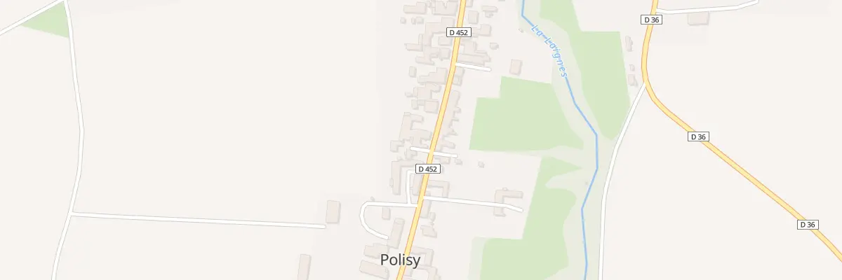 Plan du 38 Grande Rue à Polisy