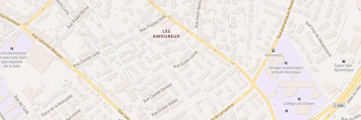 Plan du 19 Rue Emile Lauze à Nîmes