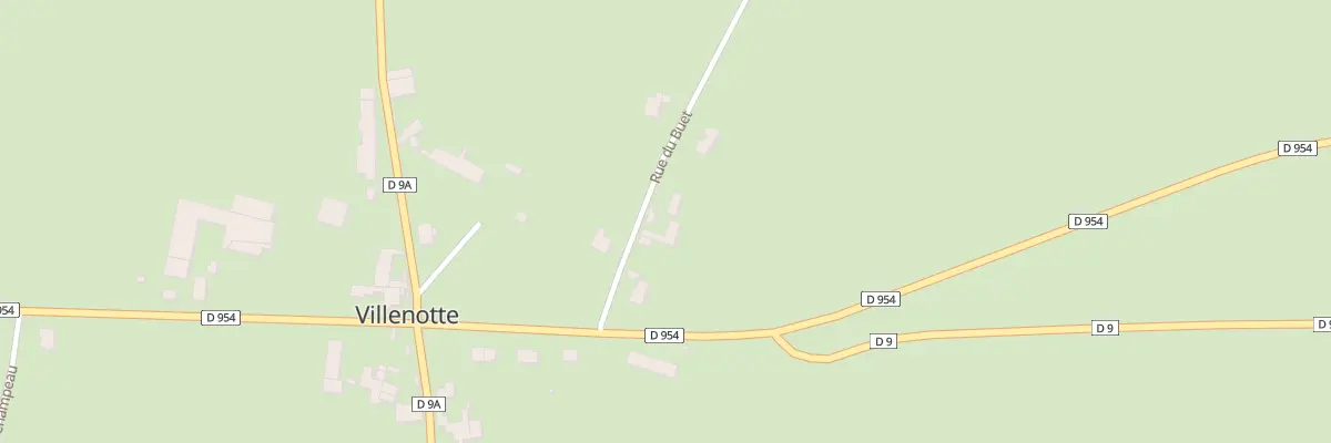 Plan du 4 Rue du Buet à Villars-et-Villenotte