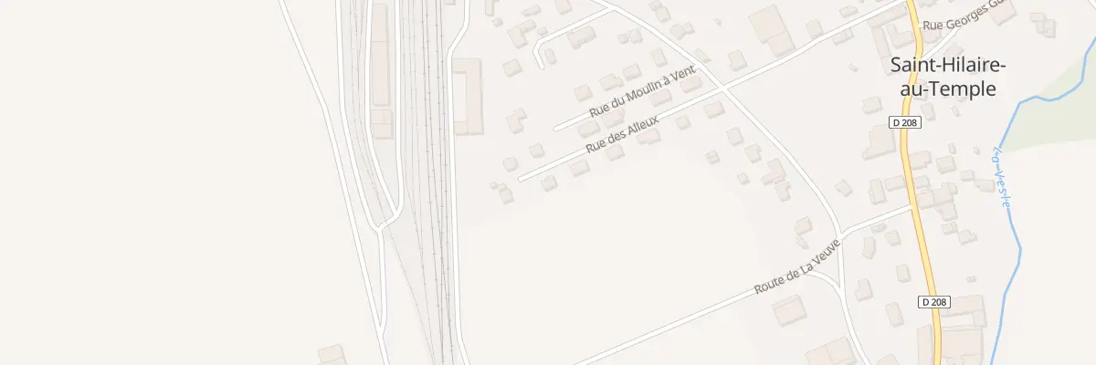 Plan du 11 Rue des Alleux à La Neuville-au-Temple