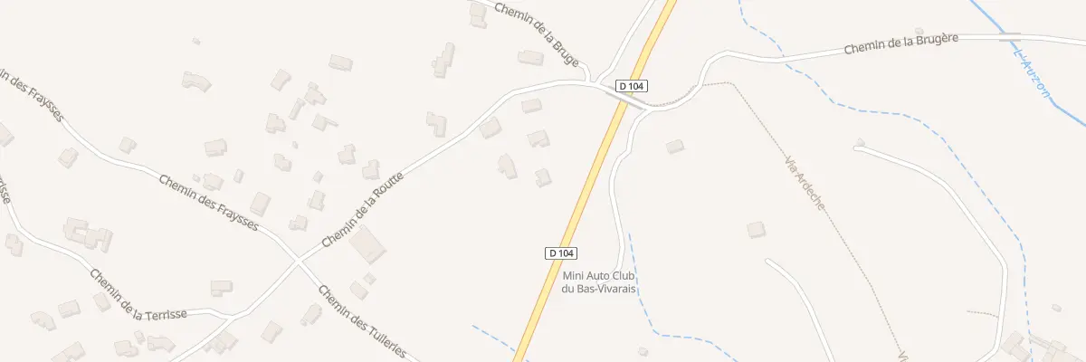 Plan du 40 Che de la Routte à Saint-Sernin