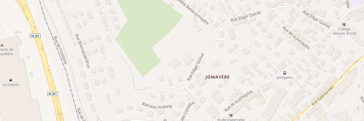 Plan du 94 Rue de la Jomayère à Saint-Étienne