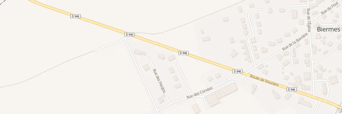 Plan du 4 Rue des Capucins à Biermes