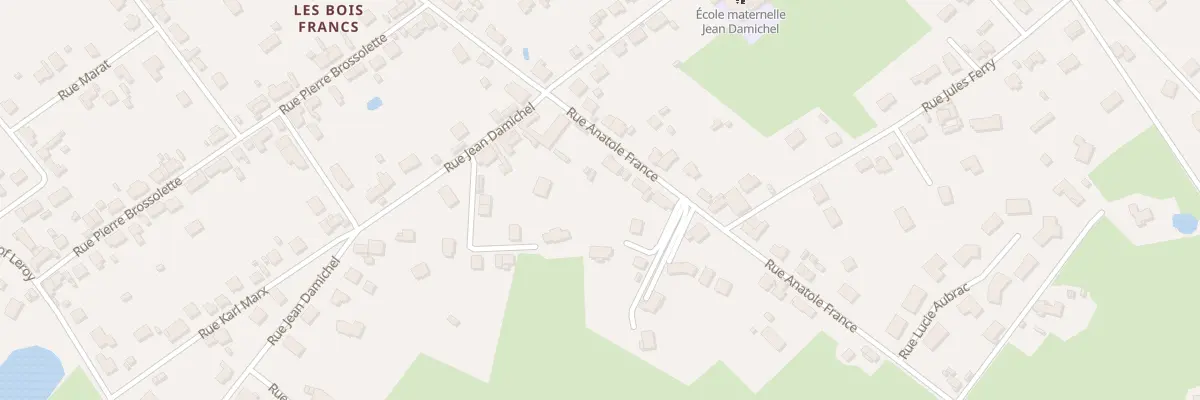 Plan du 74B Rue Anatole France à Saint-Vallier