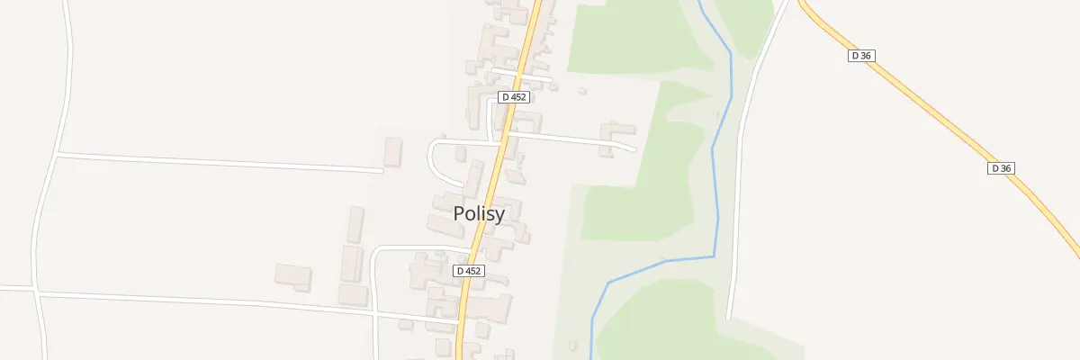 Plan du 33 Grande Rue à Polisy