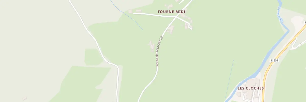 Plan du 5133 Tourne Midi à Cublize