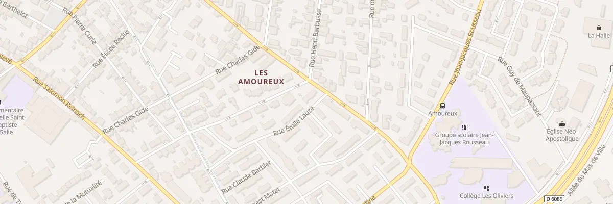Plan du 27 Rue Emile Lauze à Nîmes