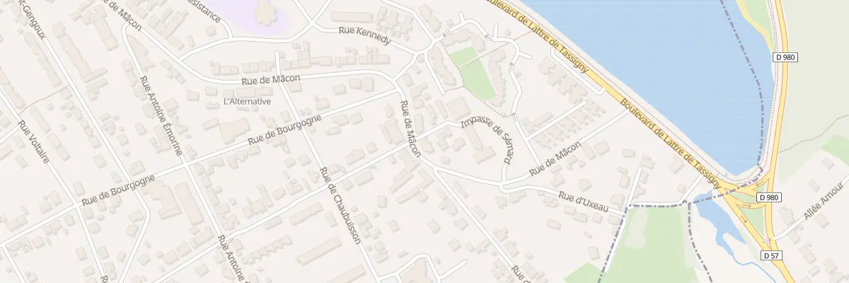 Plan du 81 Rue de Macon à Montceau-les-Mines