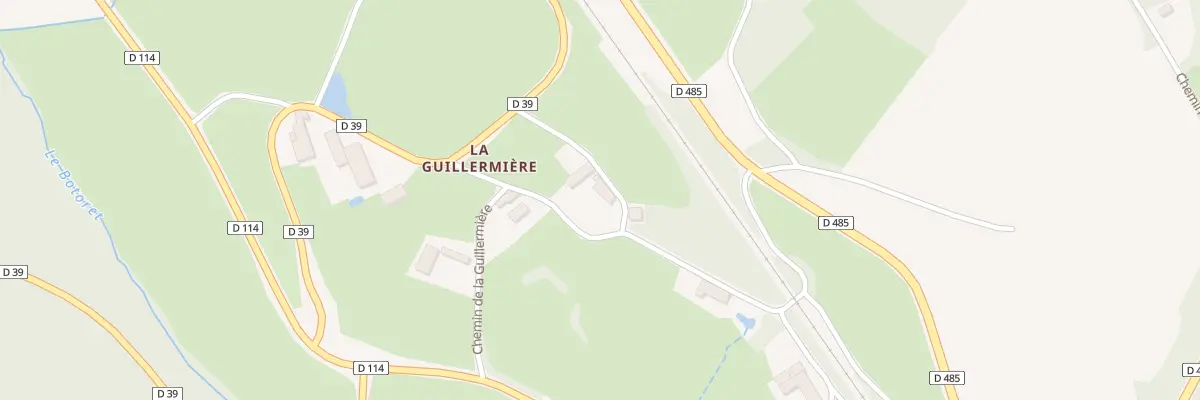Plan du 155 Che de la Guillermière à Saint-Germain-la-Montagne