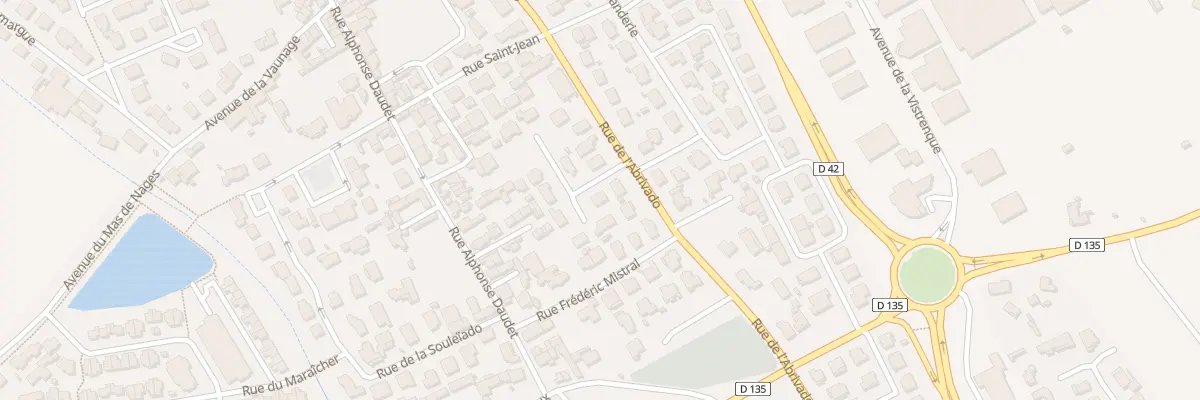 Plan du 22 Rue des Mimosas à Caissargues
