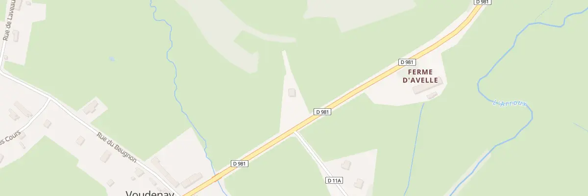 Plan du 4 Rue de la Prairie à Voudenay