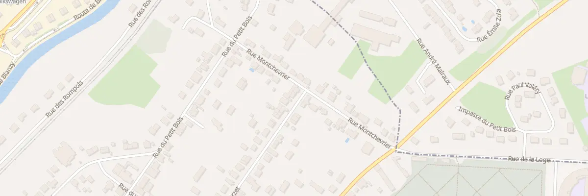 Plan du 4 Rue Etienne Merzet à Montceau-les-Mines