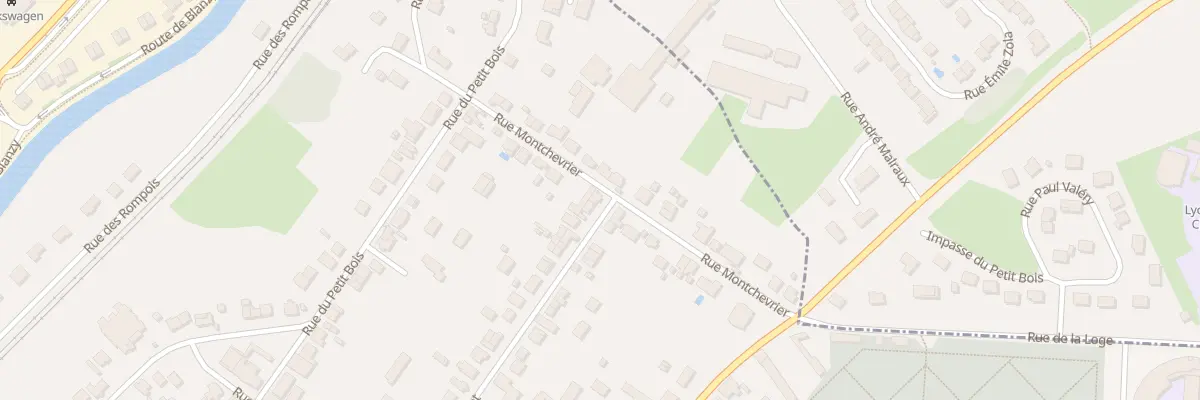 Plan du 2 Rue Etienne Merzet à Montceau-les-Mines