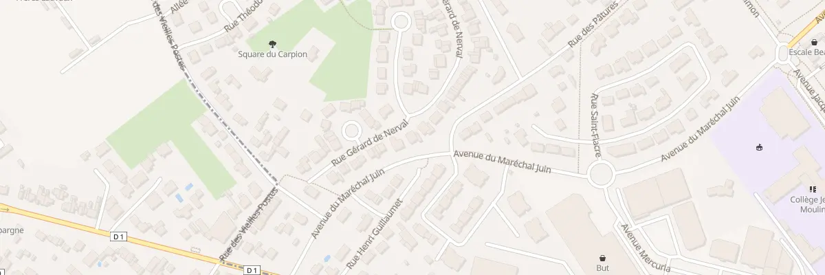 Plan du 31 Rue Gérard de Nerval à Saint-Memmie
