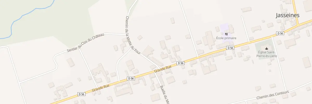 Plan du 18 Grande Rue à Jasseines