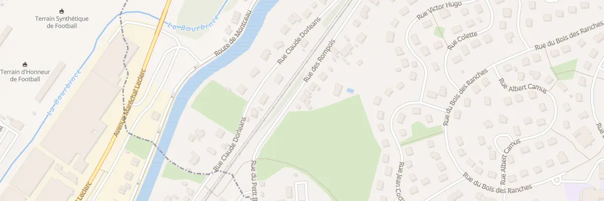 Plan du 85 Rue des Rompois à Blanzy