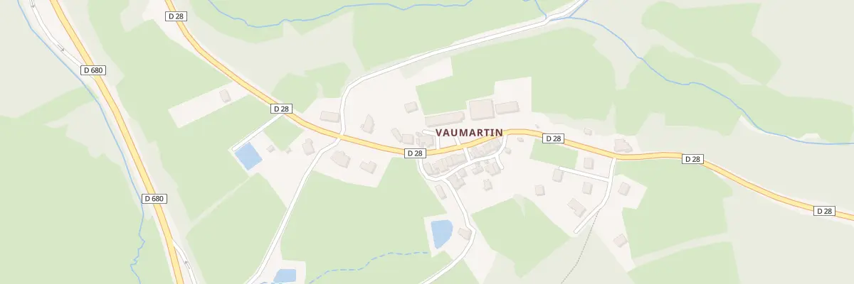 Plan du 59 Vaumartin à Marmagne