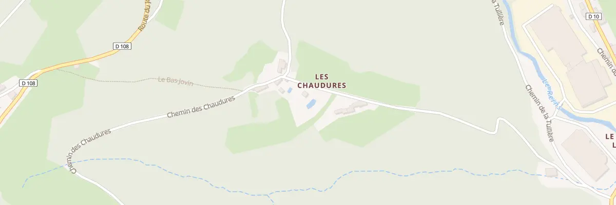 Plan du 910 Che des Chaudures à Saint-Vincent-de-Reins