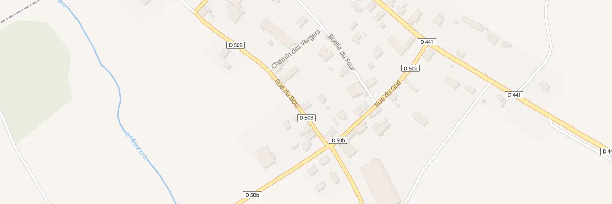 Plan du 2 Rue du Bois à Molins-sur-Aube