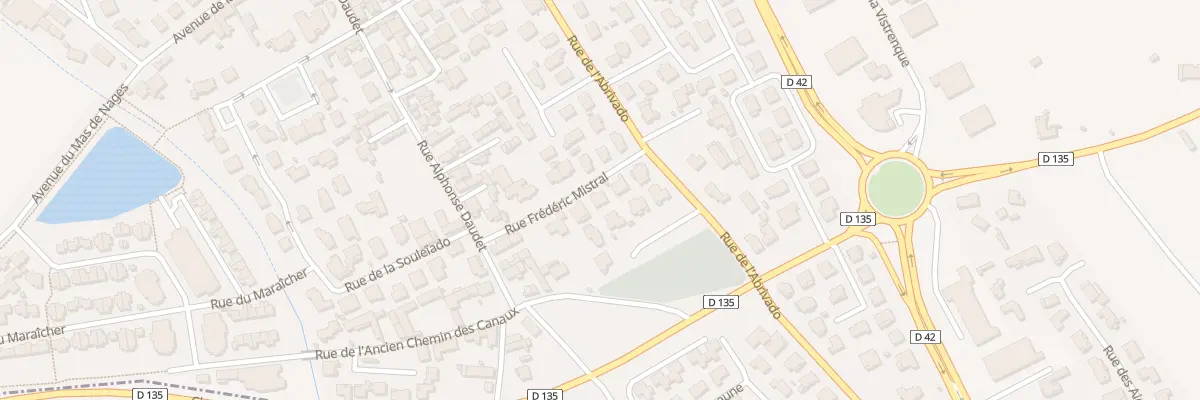 Plan du 53 Rue Frédéric Mistral à Caissargues