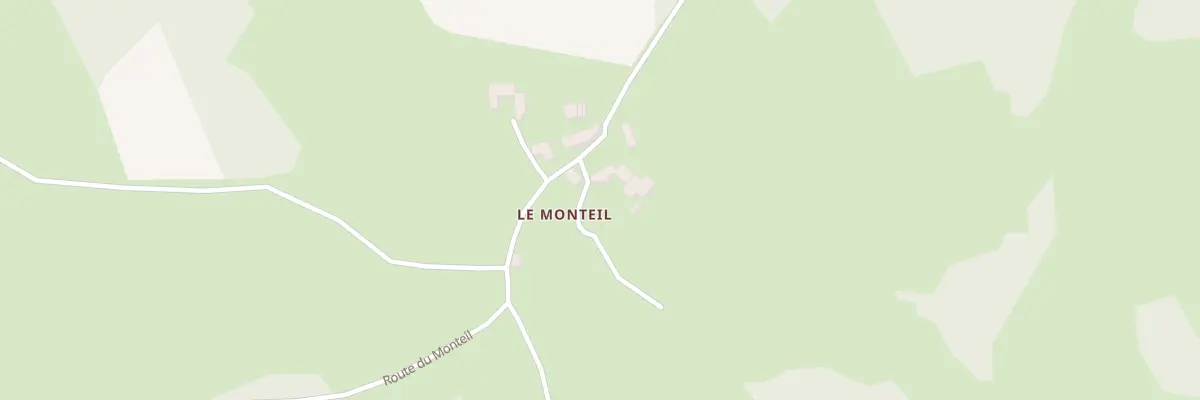 Plan du 25 Che de la Scie à Montregard
