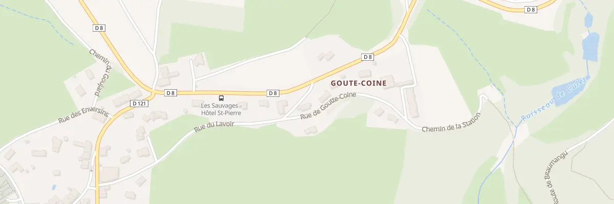 Plan du 21 Rue de Goutte Coine aux Sauvages