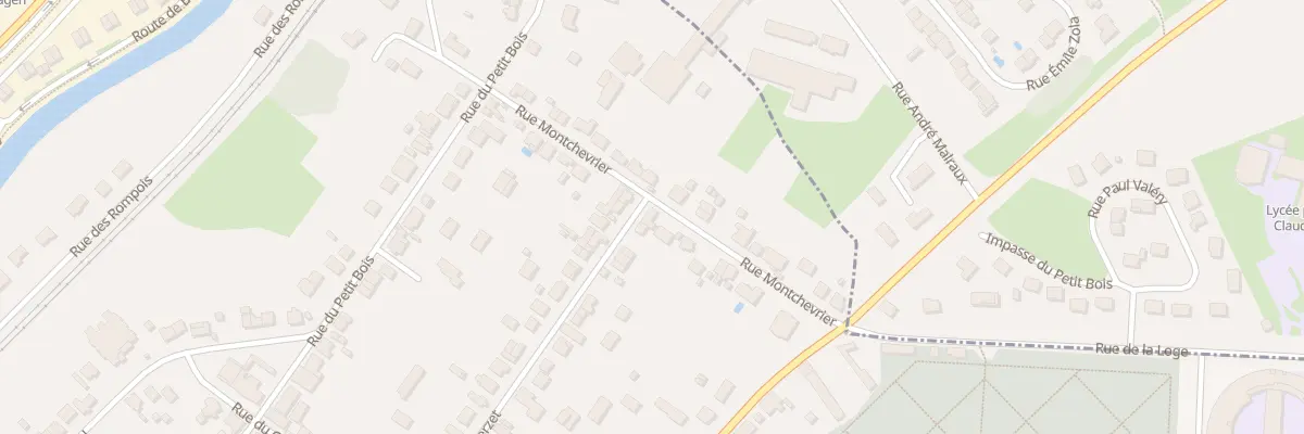 Plan du 1 Rue Etienne Merzet à Montceau-les-Mines