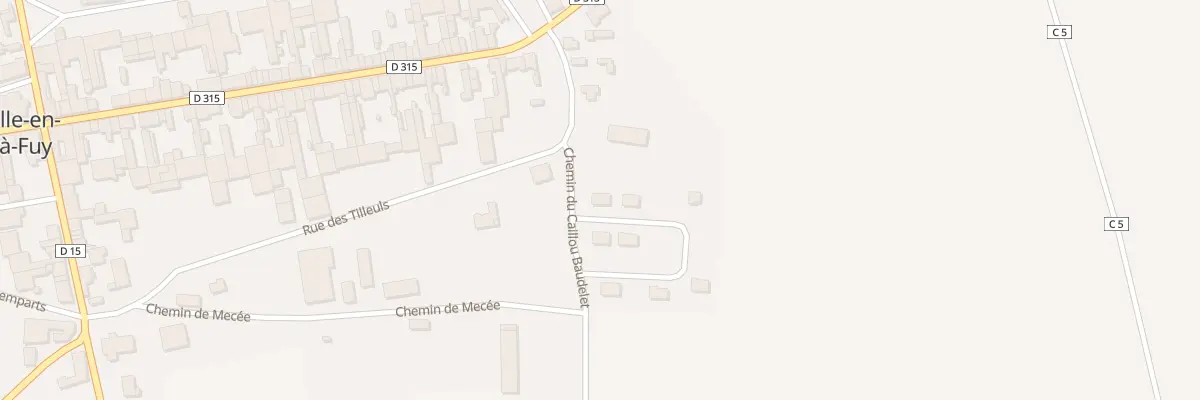 Plan du 1 Rue de la Sapiniere à La Neuville-en-Tourne-à-Fuy