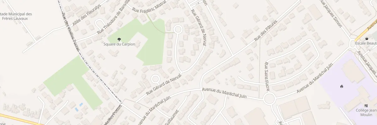 Plan du 16 Rue Gérard de Nerval à Saint-Memmie