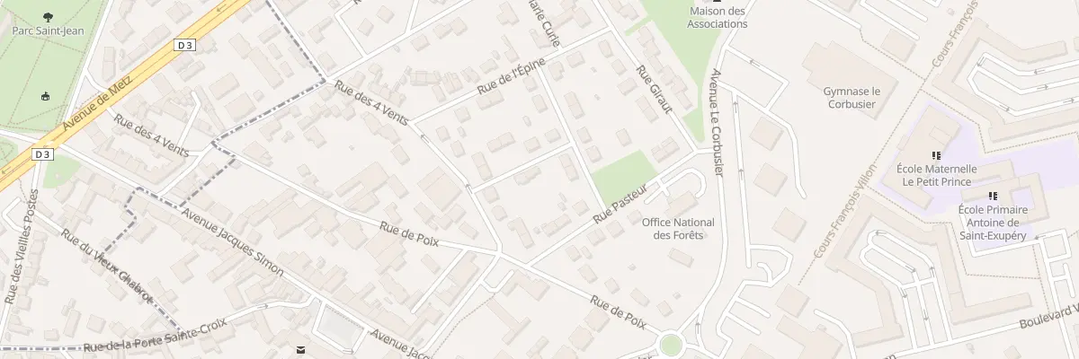 Plan du 14 Rue du Général Gouraud à Saint-Memmie