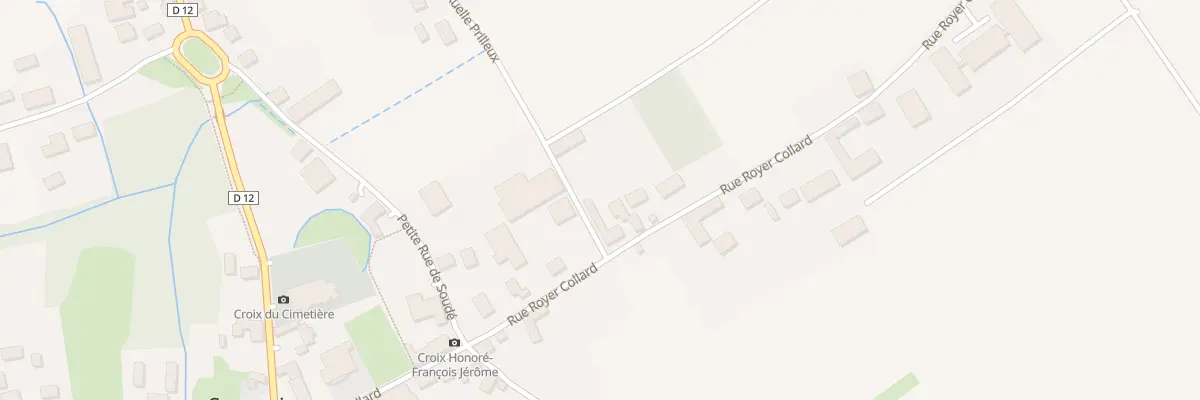 Plan du 11 Rue Royer Collard à Sompuis