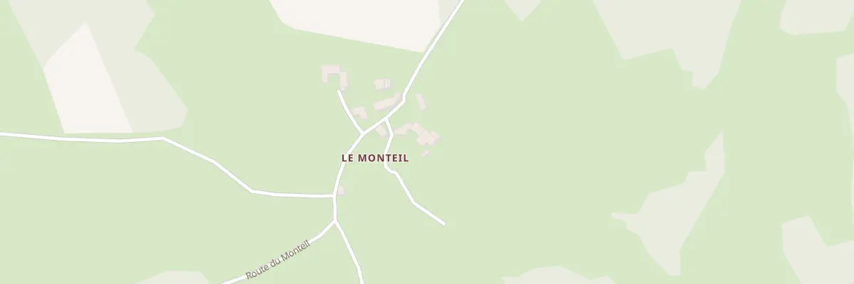 Plan du 65 Che de la Scie à Montregard
