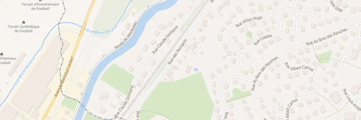 Plan du 79B Rue des Rompois à Blanzy