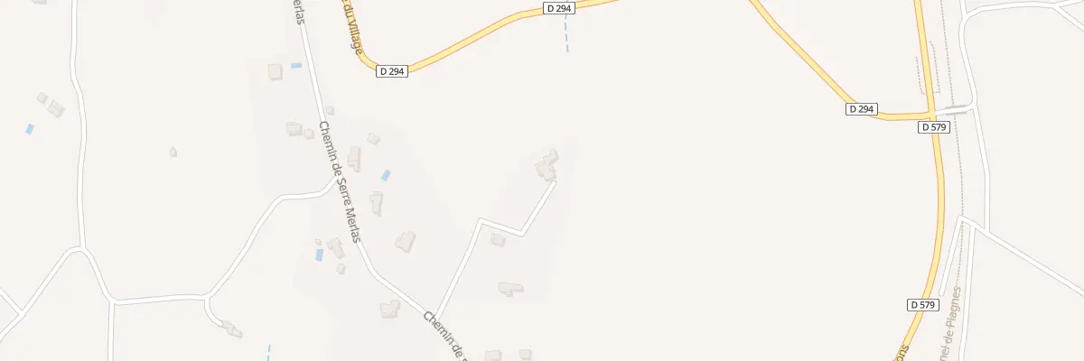 Plan du 207 Imp du Château d’Eau à Balazuc