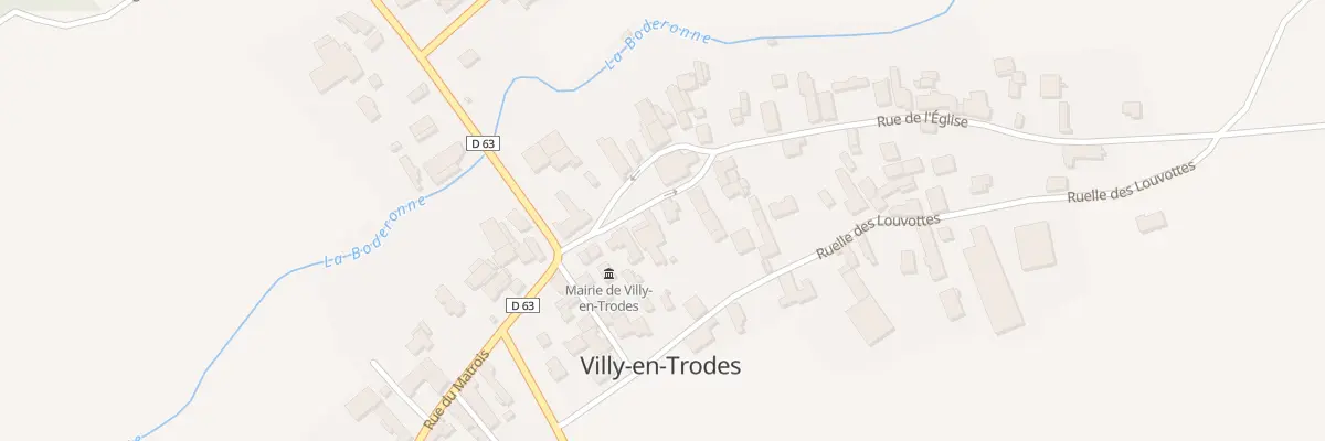 Plan du 10 Pl de l’Eglise à Villy-en-Trodes