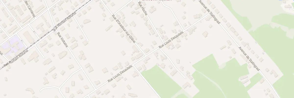 Plan du 47 Rue Louis Desautels à Saint-Vallier