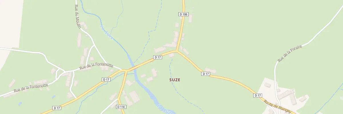 Plan du 9001 Rte de Blangey à Marcheseuil