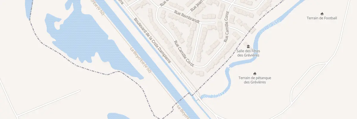 Plan du 106 Rue Camille Corot à Châlons-en-Champagne