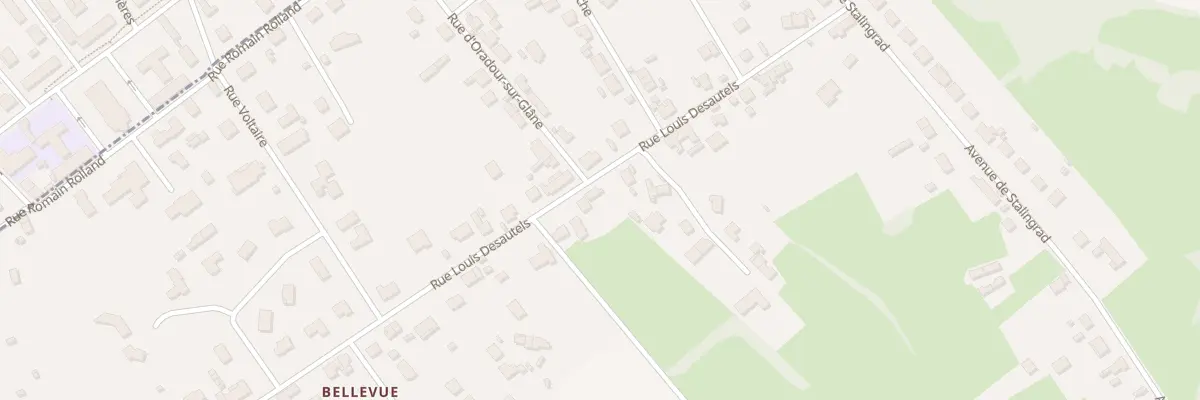 Plan du 56 Rue Louis Desautels à Saint-Vallier