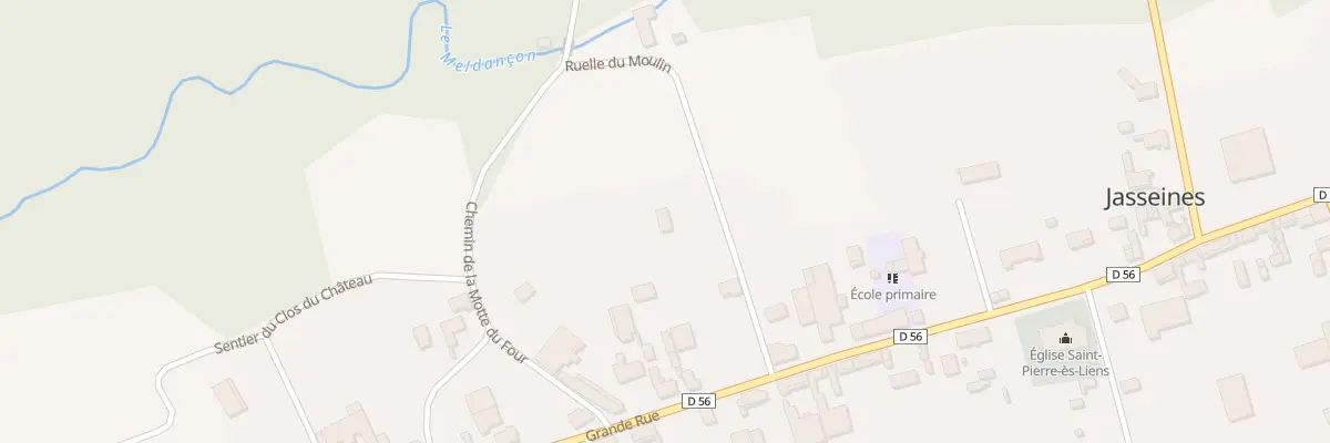 Plan du 2 Rle du Moulin à Jasseines