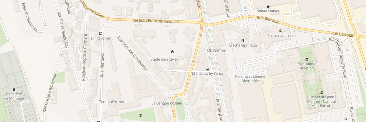 Plan du 5 Bd Lt Maurice Knoblauch à Saint-Étienne